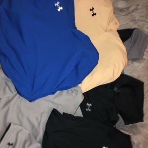 5 Under Armour Polos